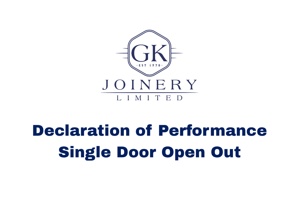 Single doors Out