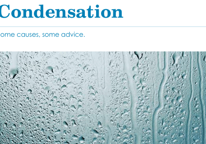 Customer Condensation Guidance
